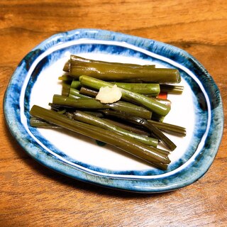 旬の味！わらびのおひたし